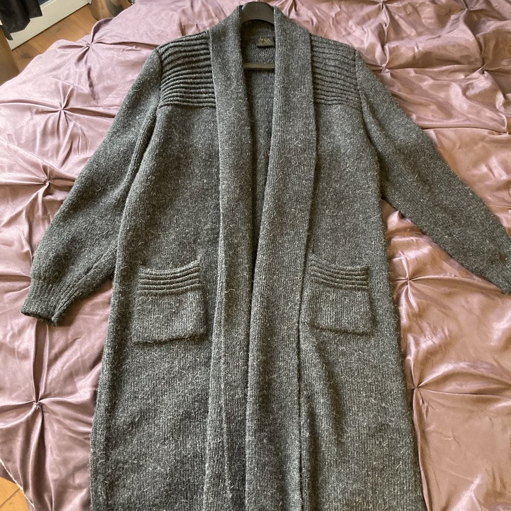 COPY - Dark Grey Alpaca Wool Sweater